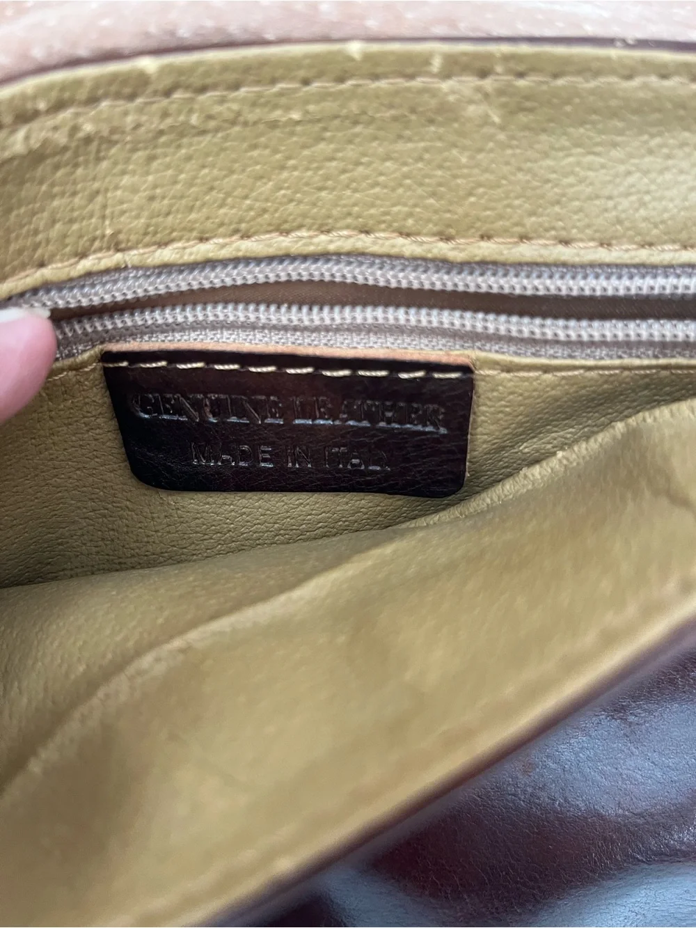 Genuine Leather Crossbody Bag Vintage Messenger Purse